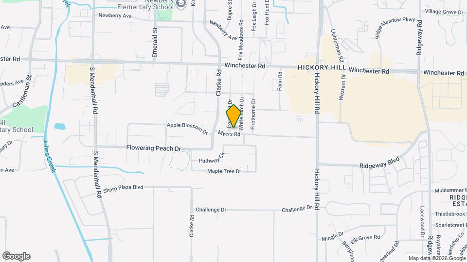 5694 Myers Rd Map and Location Details