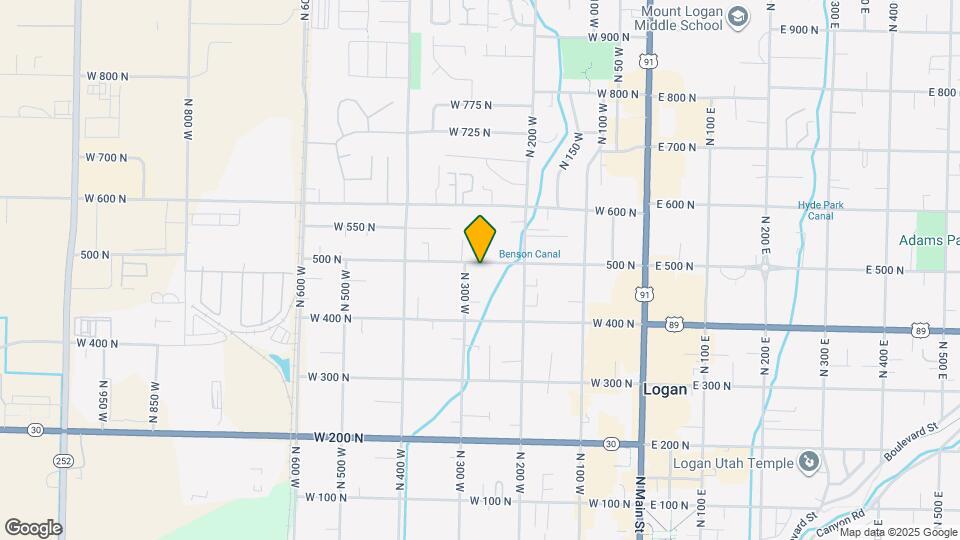 528 W 1110 N Map and Location Details