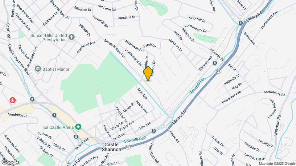 920 Sleepy Hollow Rd Map and Location Details