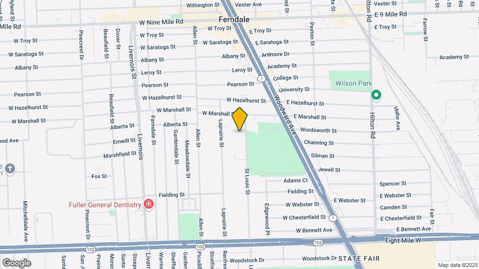 825 Saint Louis St Map and Location Details