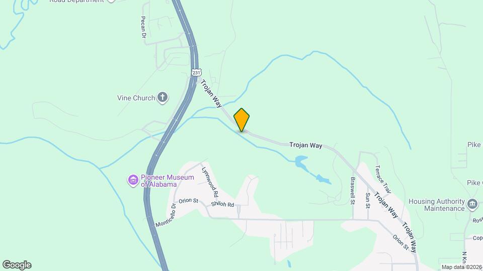 570 Trojan Way Map and Location Details