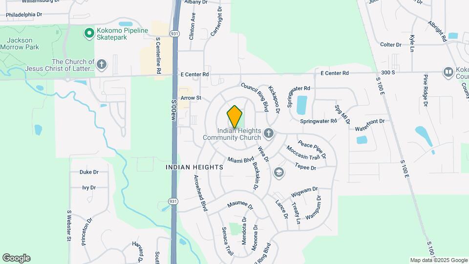 5204 Ojibway Dr Map and Location Details