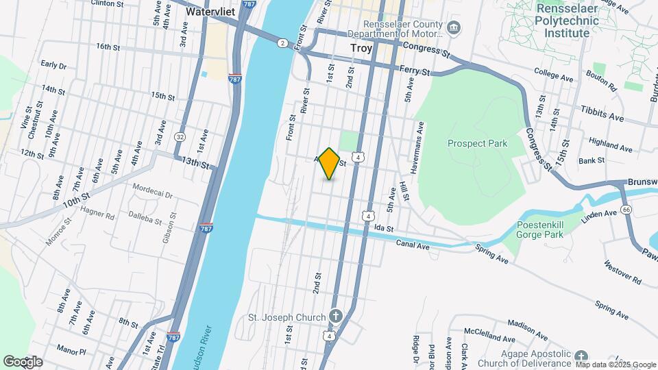 247 2nd St Map and Location Details