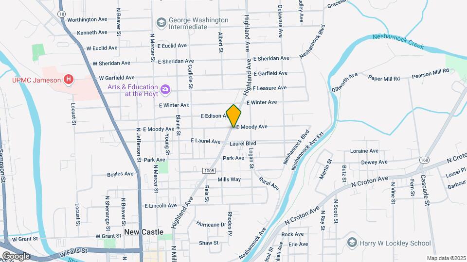 324 E Moody Ave Map and Location Details