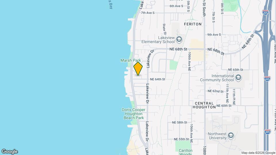 Sunset Shores Apartments Map and Location Details