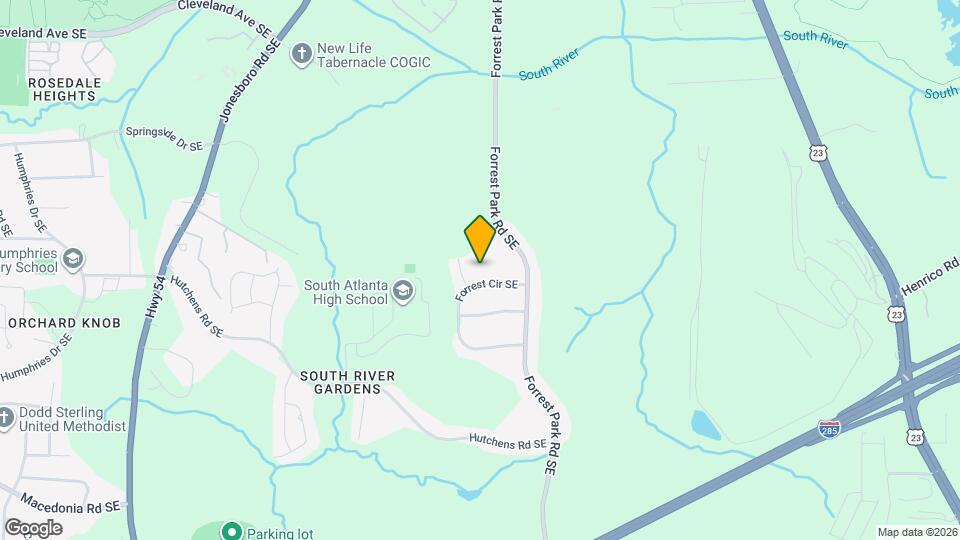 837 Forrest Cir SE Map and Location Details