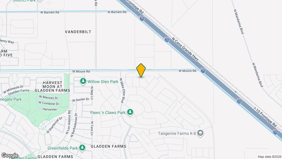 12742 N Gibbs Ave Map and Location Details