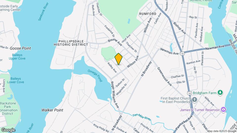 73 Washburn Ave Map and Location Details