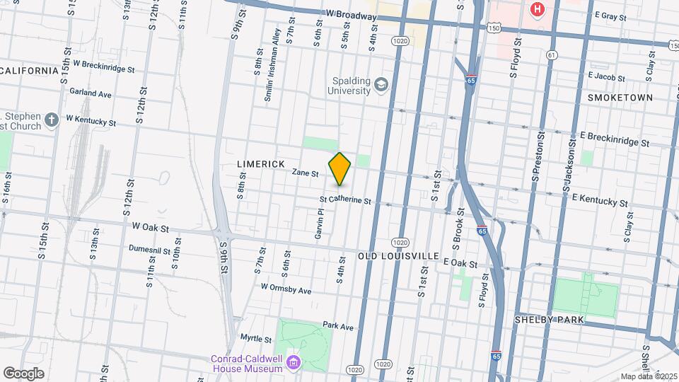 1026 S 4th St Map and Location Details