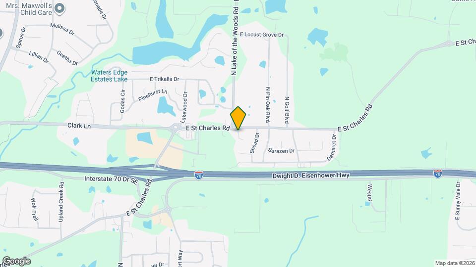 1219 Player Pl Map and Location Details