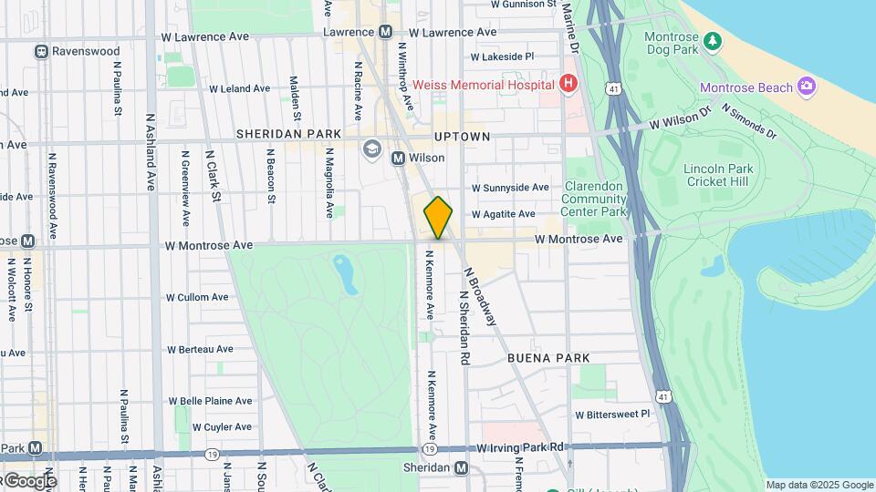 4363 N Kenmore Ave Mapa y Detalles de la Ubicación