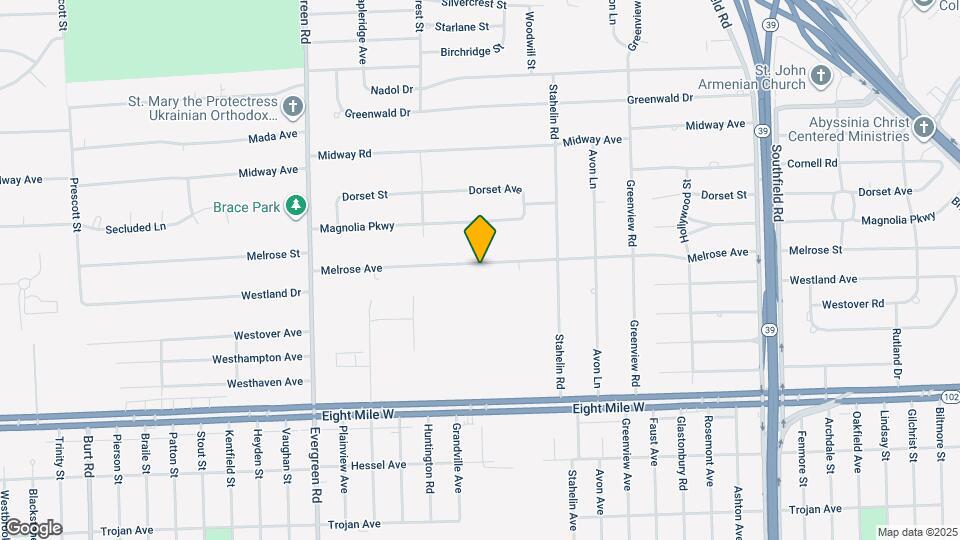 19241 Melrose Ave Map and Location Details
