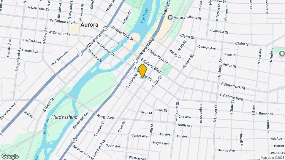 45-65 South Lincoln Avenue Mapa y Detalles de la Ubicación