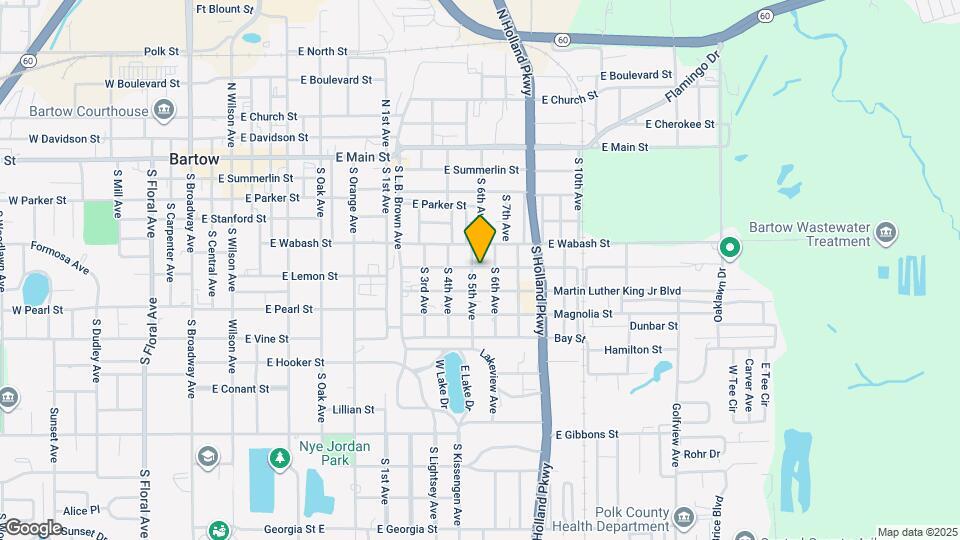 1235 Laurel St Map and Location Details