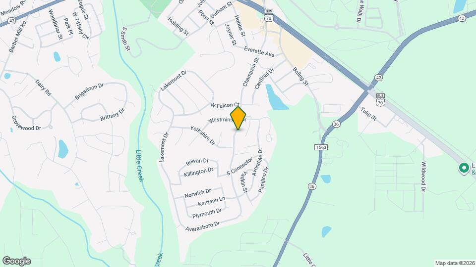 621 Champion St Map and Location Details