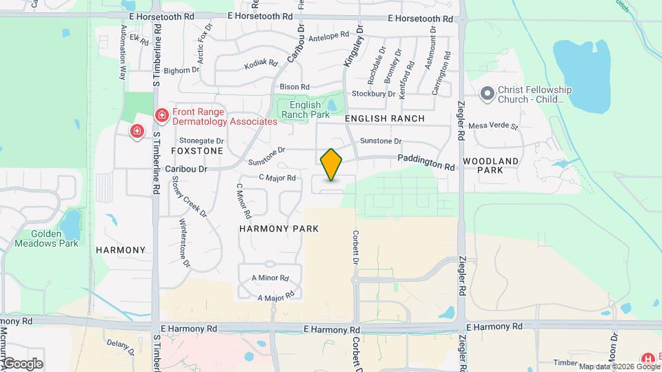 Affinity at Fort Collins 55+ Map and Location Details