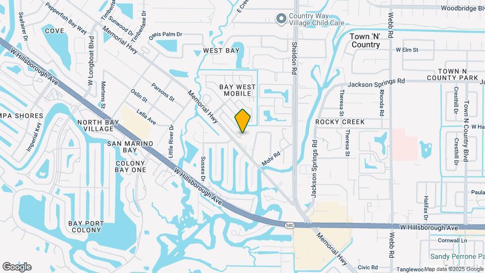 104 Bush Ln Mapa y Detalles de la Ubicación