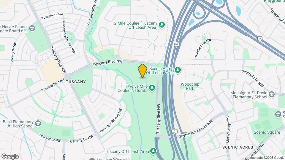 10223 Tuscany Blvd NW Map and Location Details