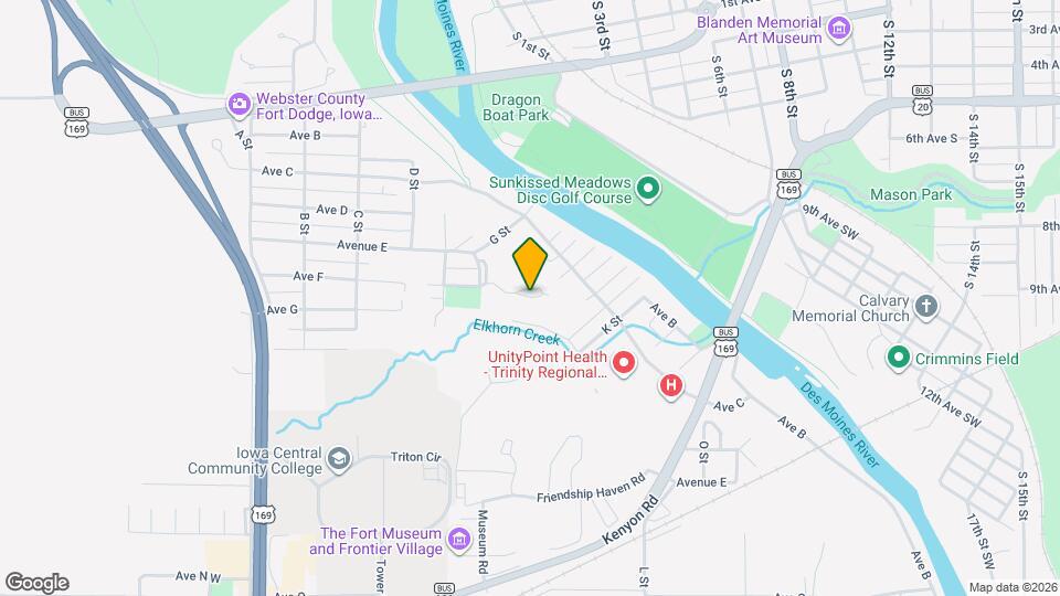 729 Westridge Rd Map and Location Details