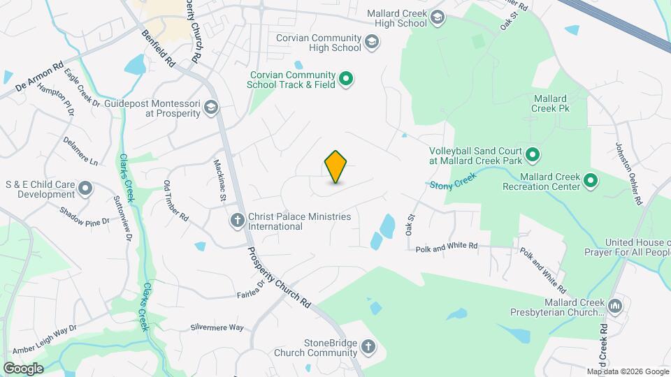 10603 Old Bridge Ln Map and Location Details