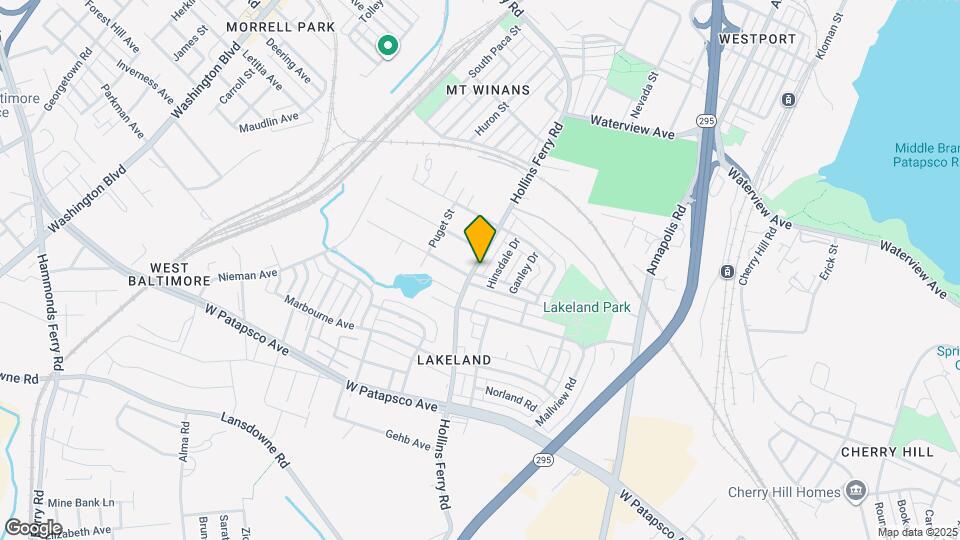 2859 Hollins Ferry Rd Map and Location Details