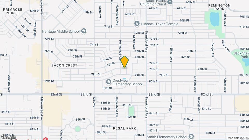 7712 Grover Ave Map and Location Details