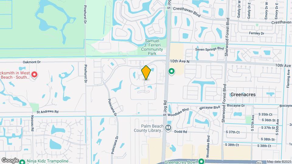 3101 Lucerne Park Dr Map and Location Details