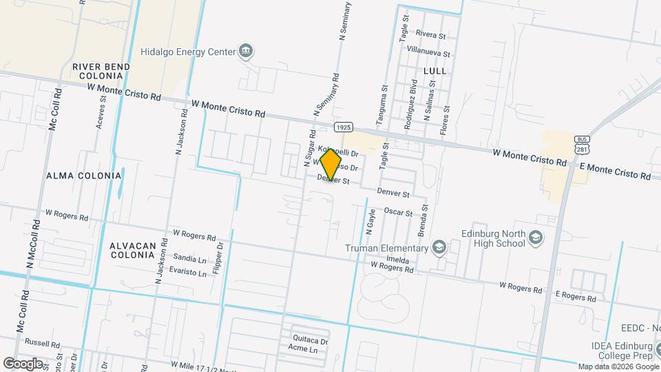 1414 Denver Map and Location Details