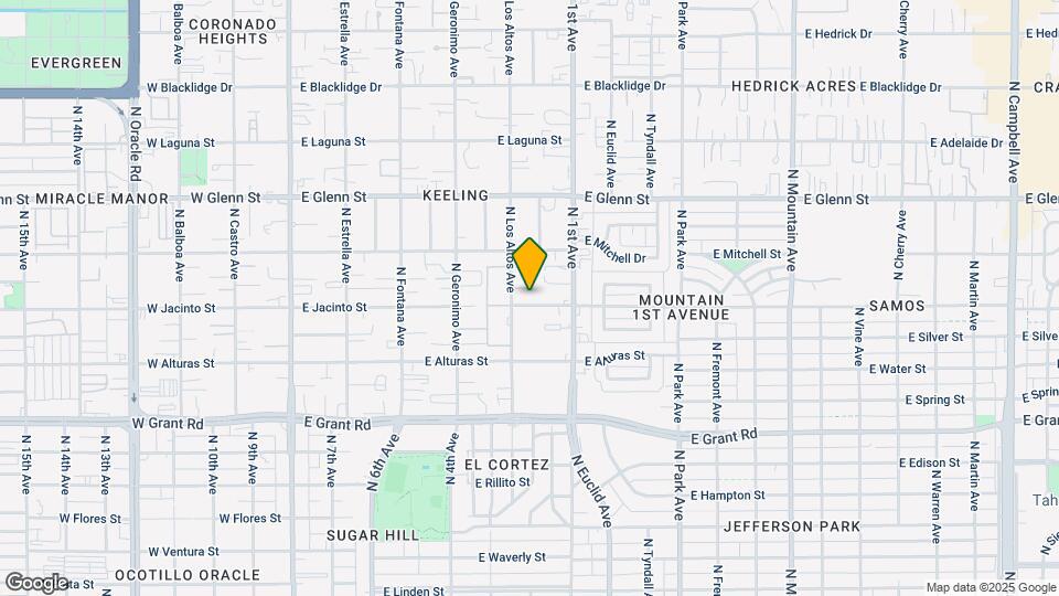 531-537 E Jacinto St Map and Location Details