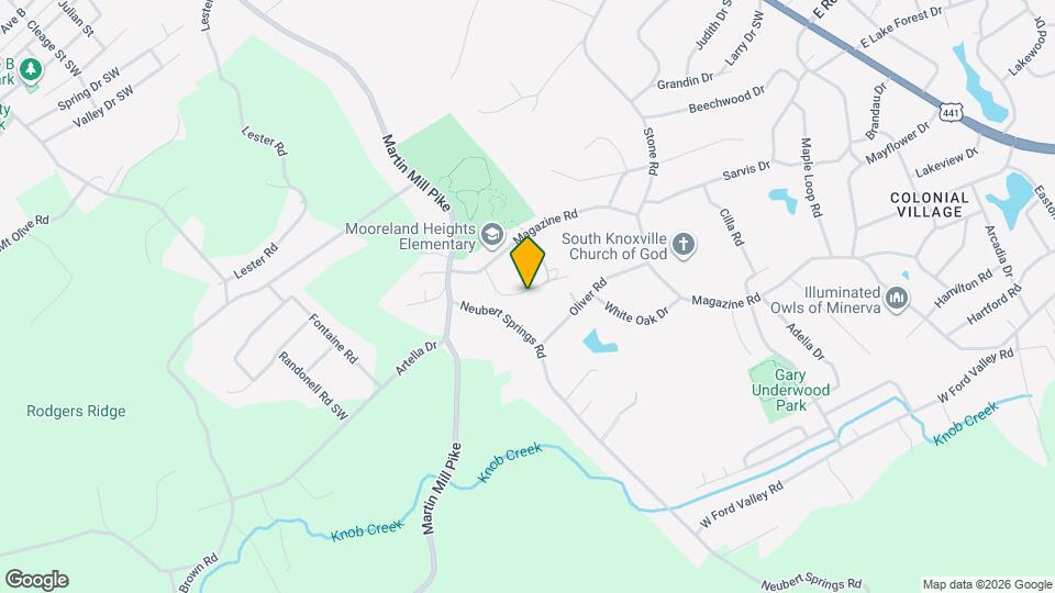 4917 Moreland Heights Ln Mapa y Detalles de la Ubicación