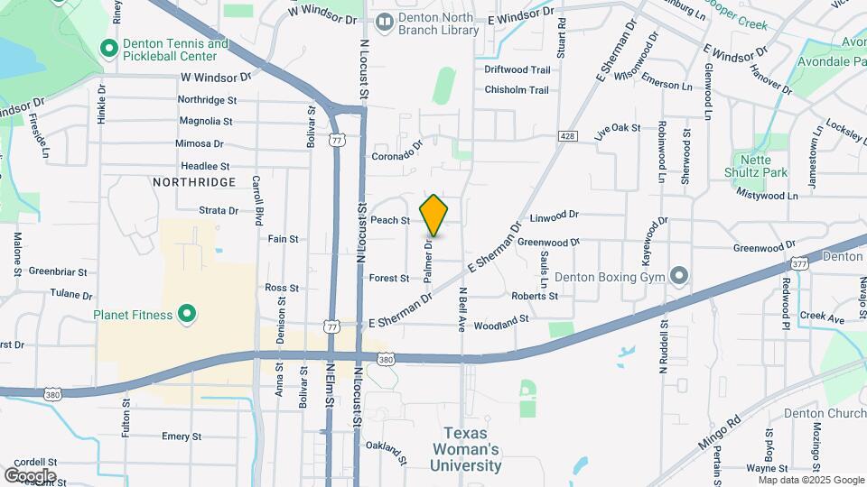 2304 Palmer Dr Map and Location Details