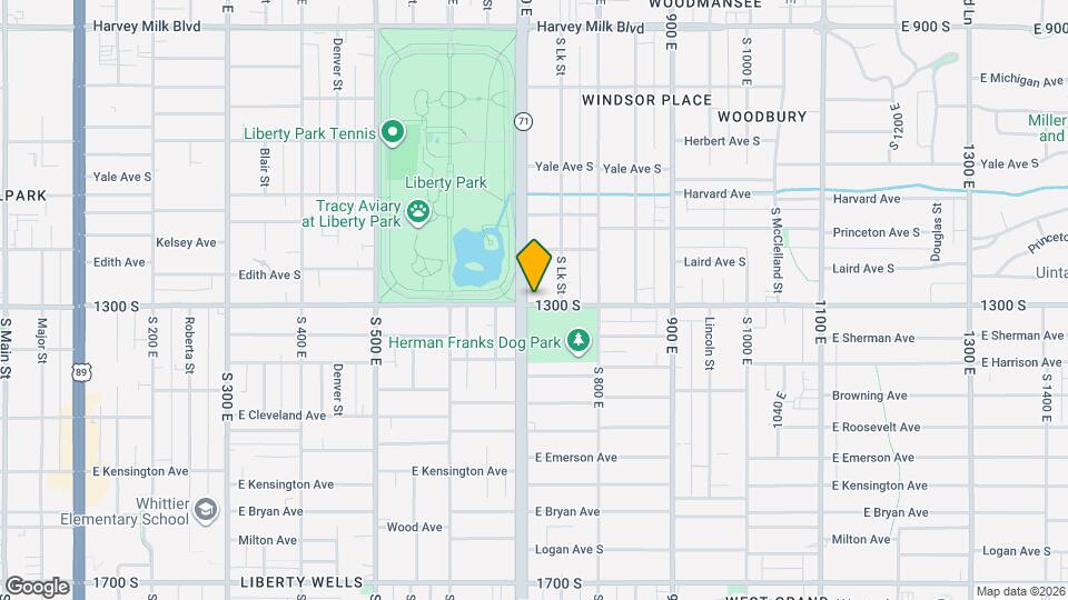 1241 S 700 E Map and Location Details