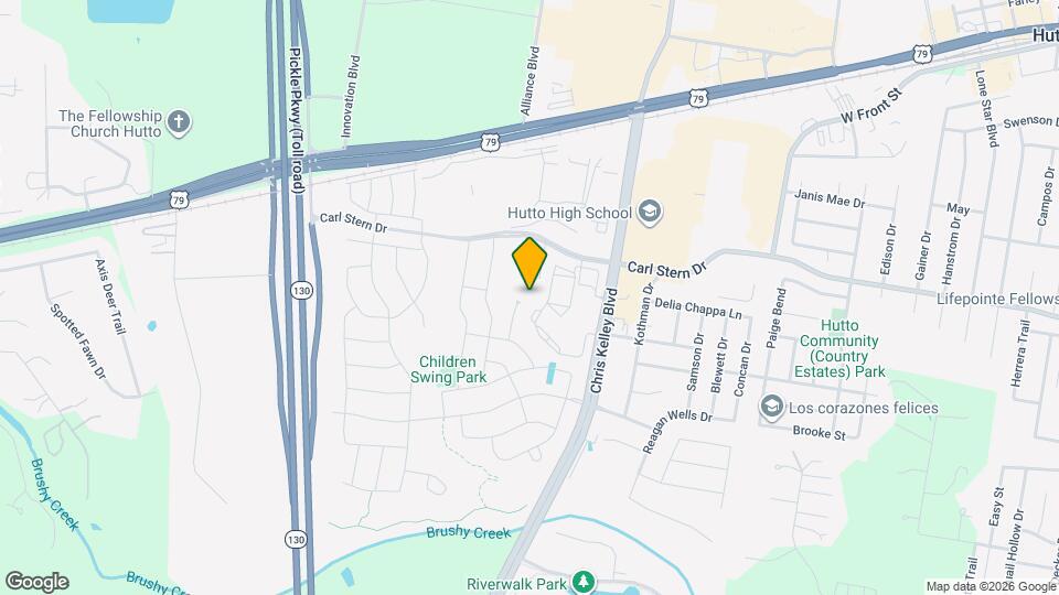 1016 McCormick Cv Map and Location Details