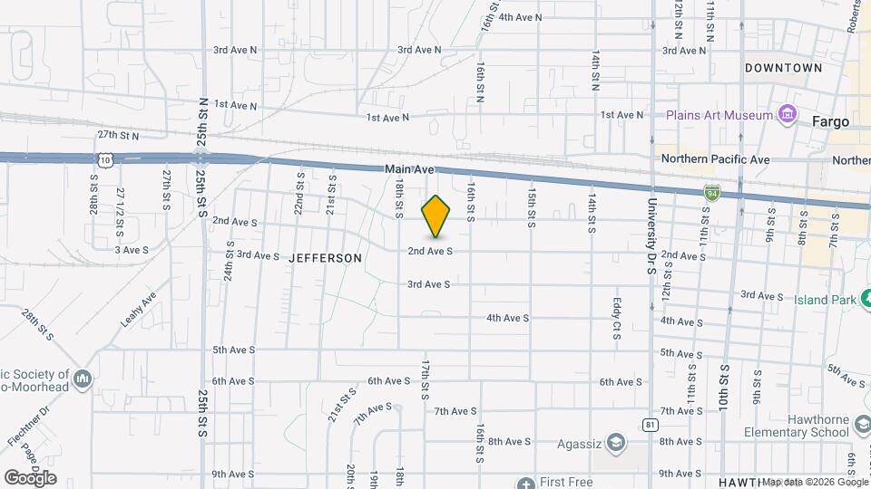 1629 2nd Ave S, Unit 1 Map and Location Details