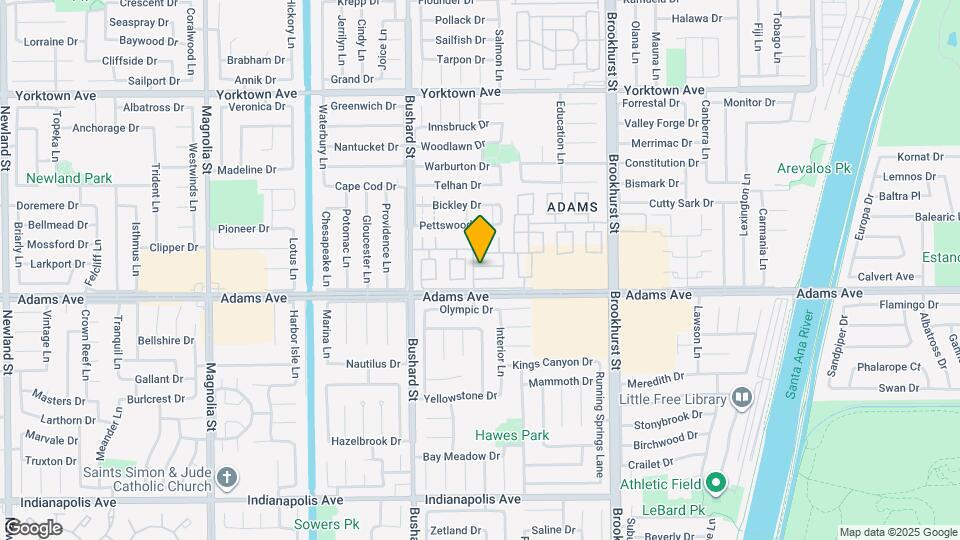 9660 Durham Dr Map and Location Details