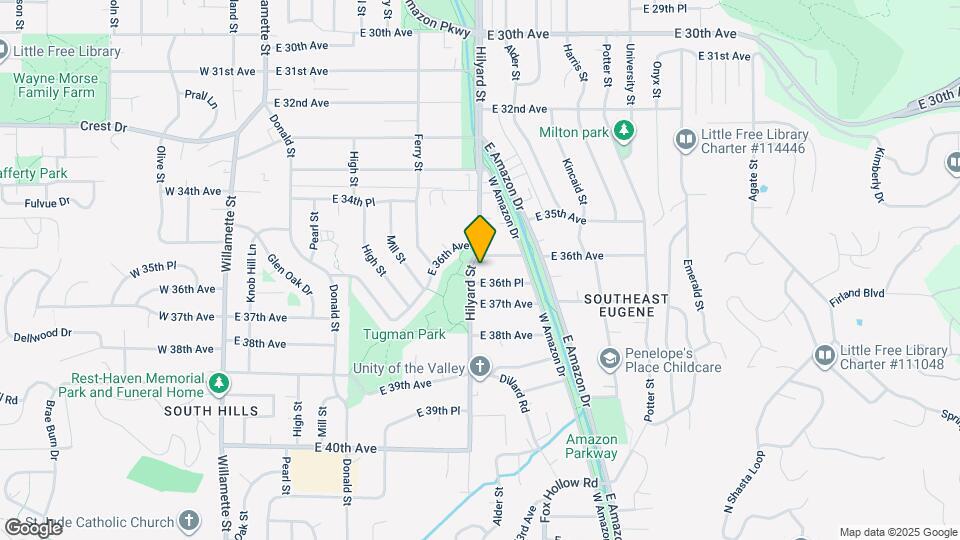 3603 Hilyard St Map and Location Details