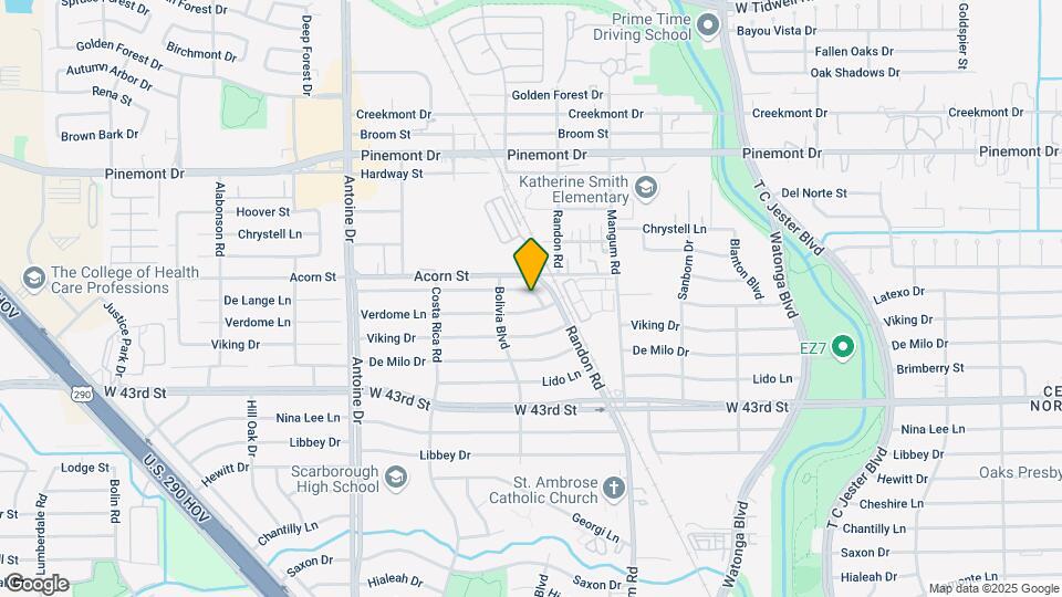 5013 De Lange Ln Map and Location Details