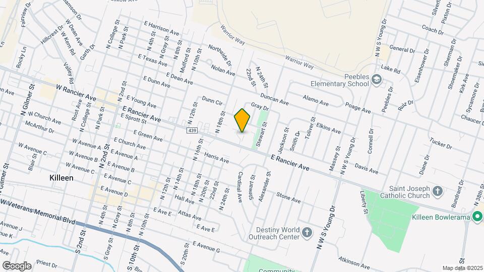 1014 French St Map and Location Details