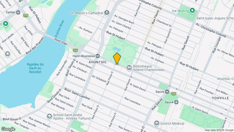 10480-10450 Lajeunesse Rue Map and Location Details