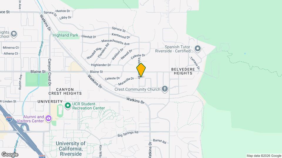 3356 Valencia Hill Dr Mapa y Detalles de la Ubicación