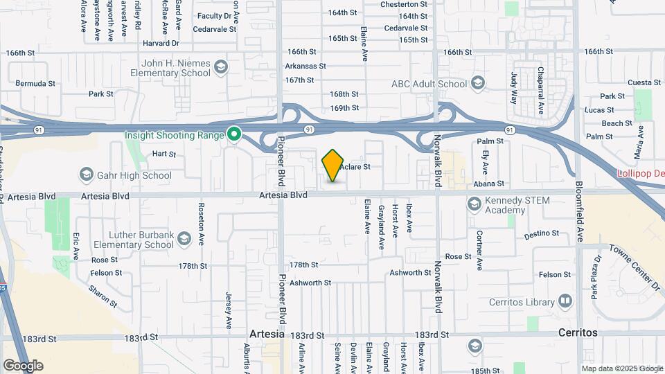 11930 Shasta Cir Map and Location Details