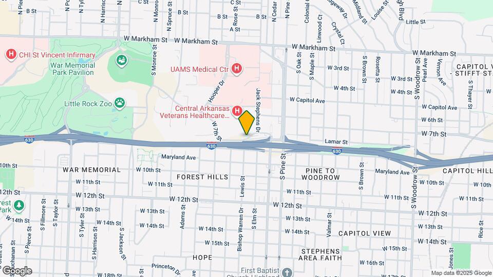 4184 W 7th St Map and Location Details