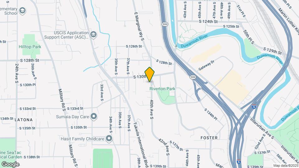 13027 40th Ave S Map and Location Details