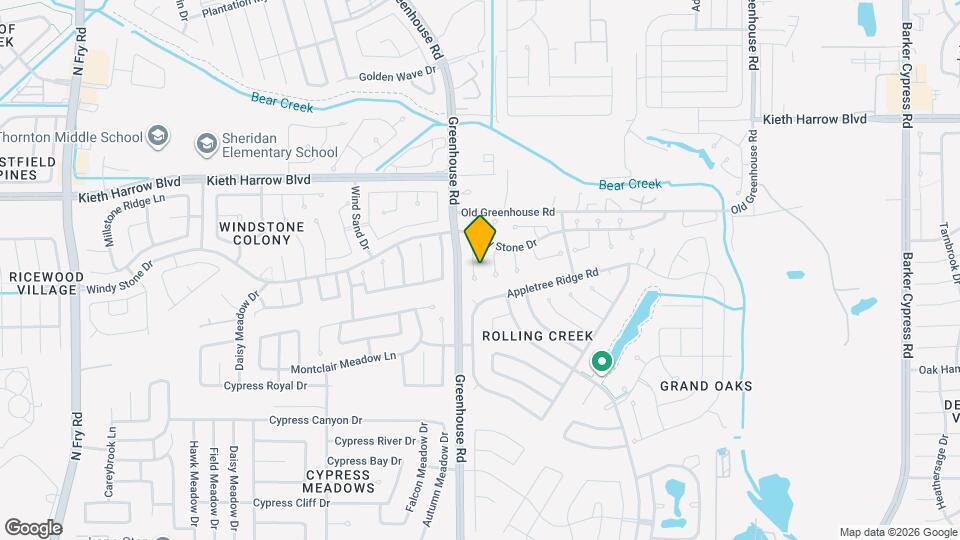 4914 Trailing Clover Ct Map and Location Details