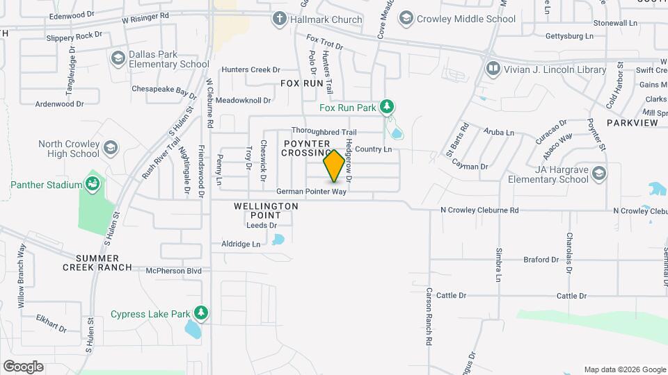 3956 German Pointer Way Map and Location Details