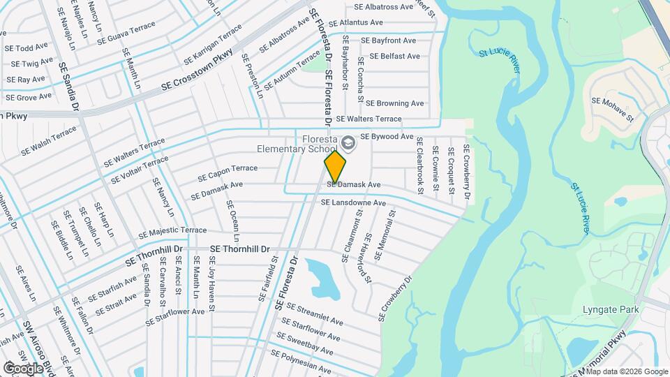 826 SE Damask Ave, Unit A Map and Location Details