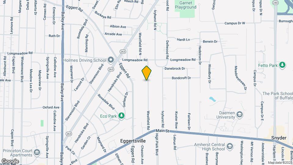 186 Westfield Rd Map and Location Details