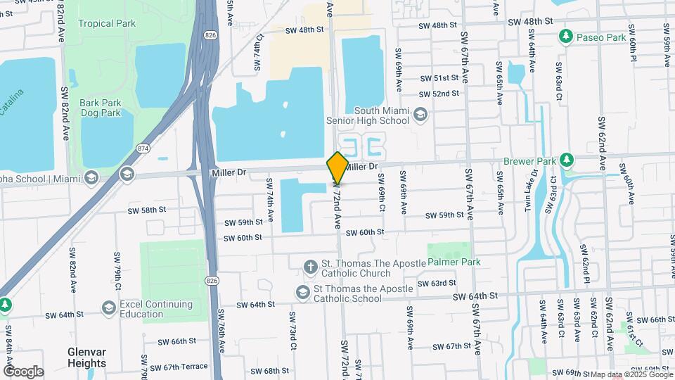 5705 SW 72nd Ave Map and Location Details