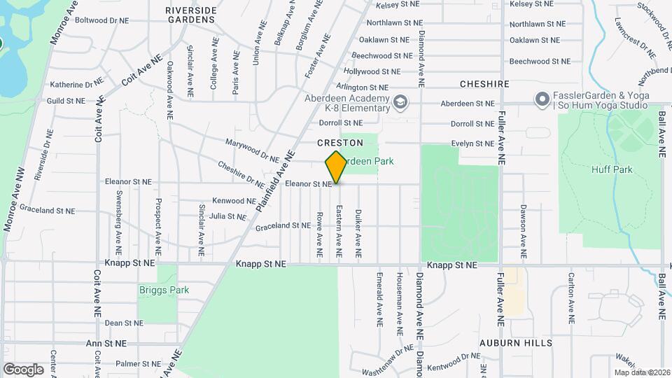 784 Eleanor St NE Map and Location Details