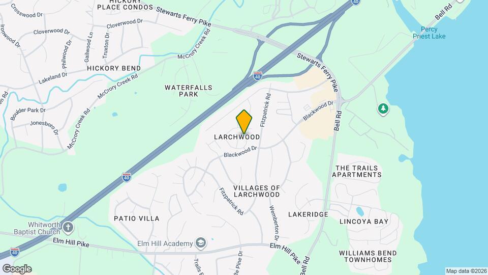 321 Lakebrink Dr Map and Location Details